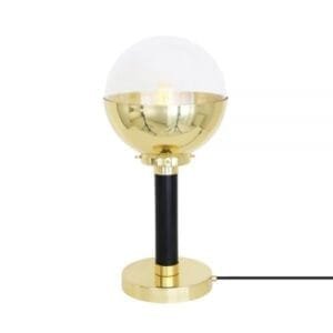 Florence Brass and Glass Globe Table Lamp Table Lamps Great Lighting UK Ltd