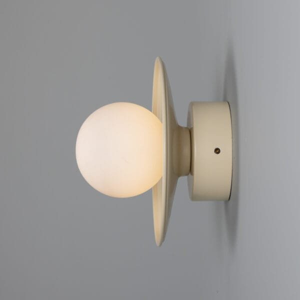 Aosta Coloured Bathroom Disc Wall Light Single Wall Lights Modern Designer Lights