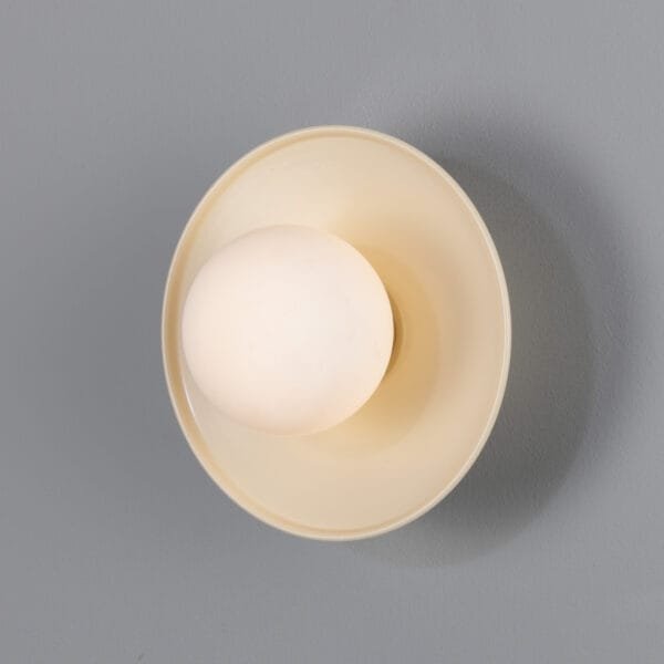 Aosta Coloured Bathroom Disc Wall Light Single Wall Lights Modern Designer Lights