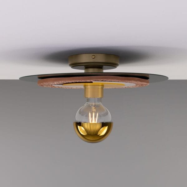 Colourful Disc Ceiling Light | The Jupiter Coloured Light Fixtures Great Lighting UK Ltd