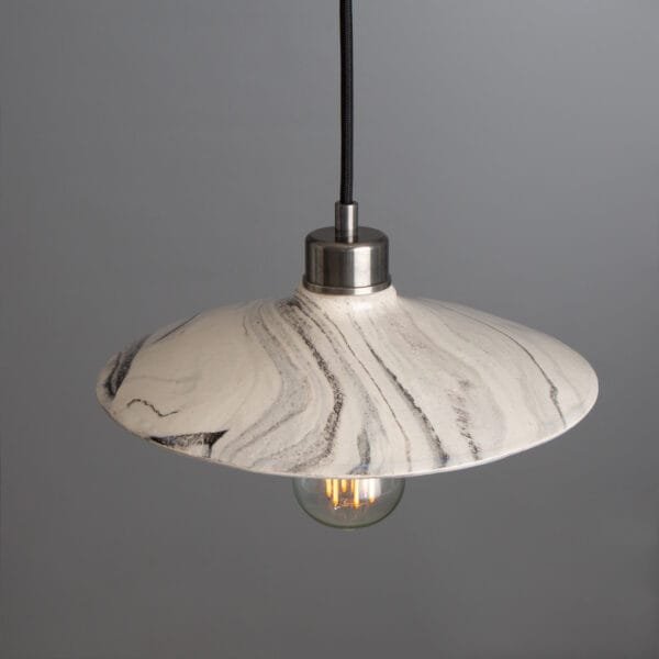 Pyrus Marbled Ceramic Pendant Ceramic Pendant Lighting Great Lighting UK Ltd