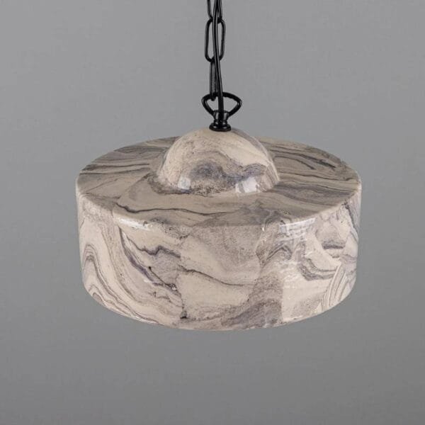 Seville Marbled Ceramic Pendant Ceramic Pendant Lighting Great Lighting UK Ltd