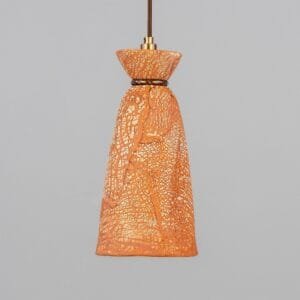 Parva Bathroom Pendant in Ceramic Red Iron Ceramic Bathroom Pendant Lights Great Lighting UK Ltd