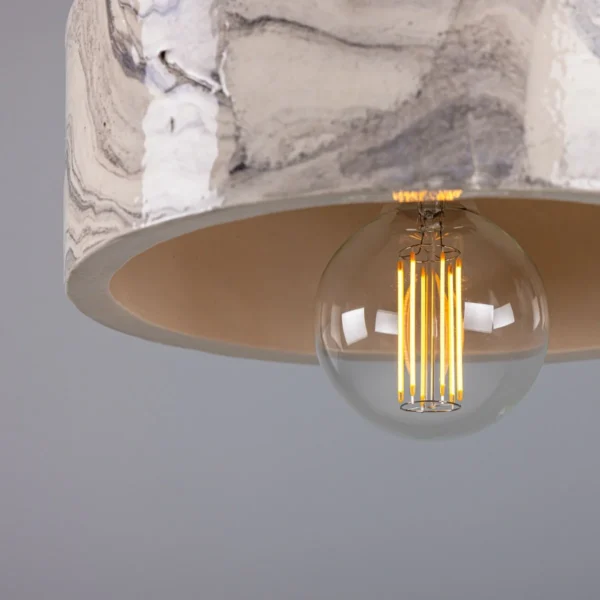 Seville Marbled Ceramic Pendant Ceramic Pendant Lighting Great Lighting UK Ltd