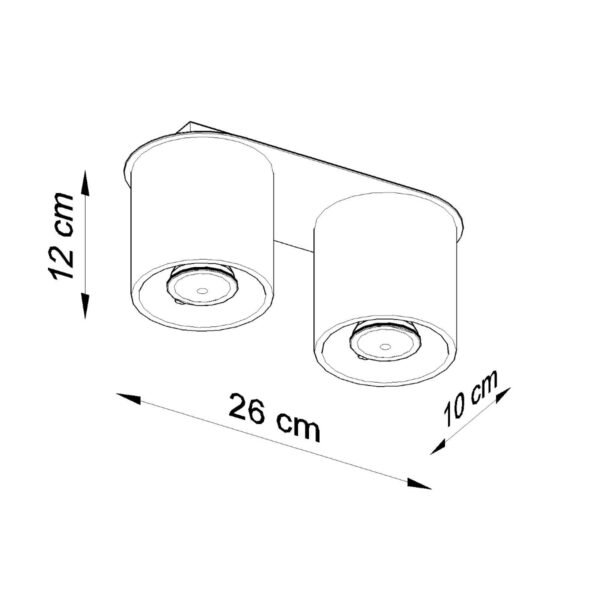 Ceiling Lamp Orbis 2 Black Modern Ceiling Lights Modern Designer Lights