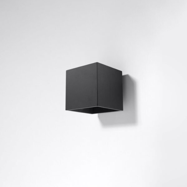 Wall Lamp Quad 1 Black - Image 2
