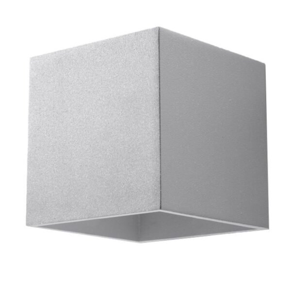 Wall Lamp Quad 1 Grey Box Wall Lights Modern Designer Lights