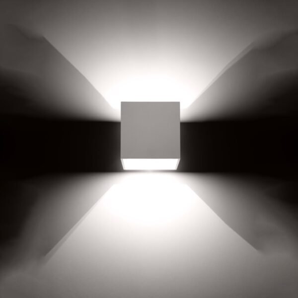 Wall Lamp Quad 1 White - Image 3