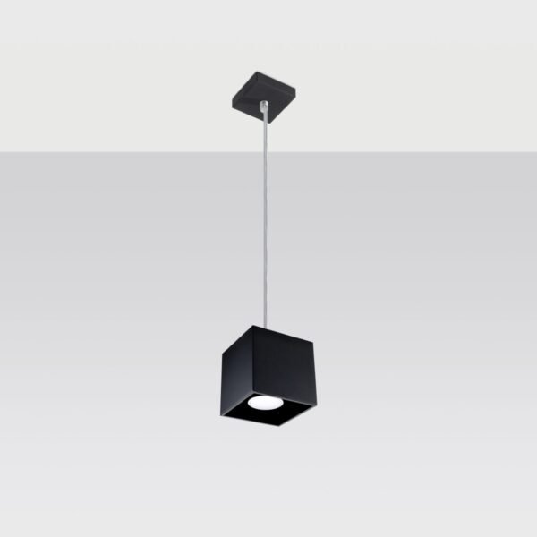 Pendant Lamp Quad 1 Black - Image 2
