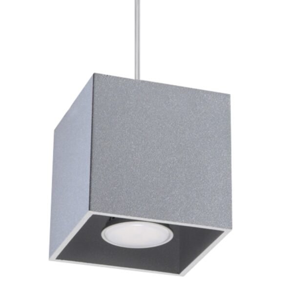Pendant Lamp Quad 1 Grey
