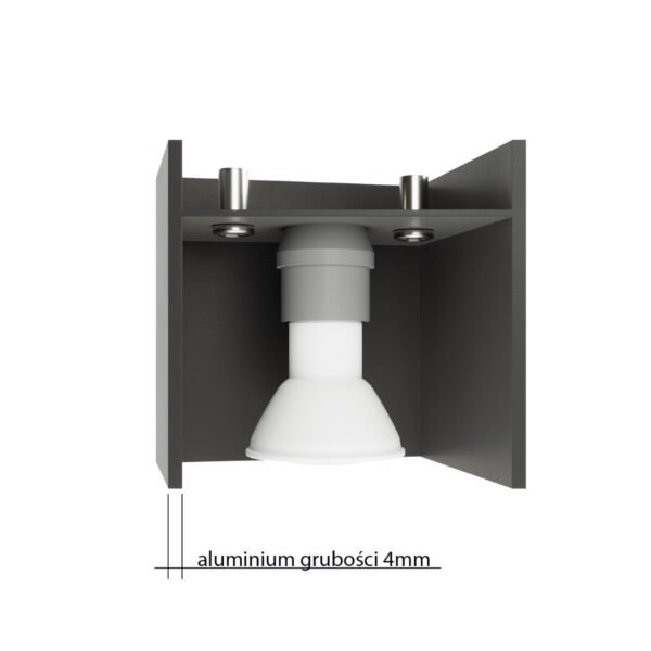 Pendant Lamp Quad 1 Grey - Image 4