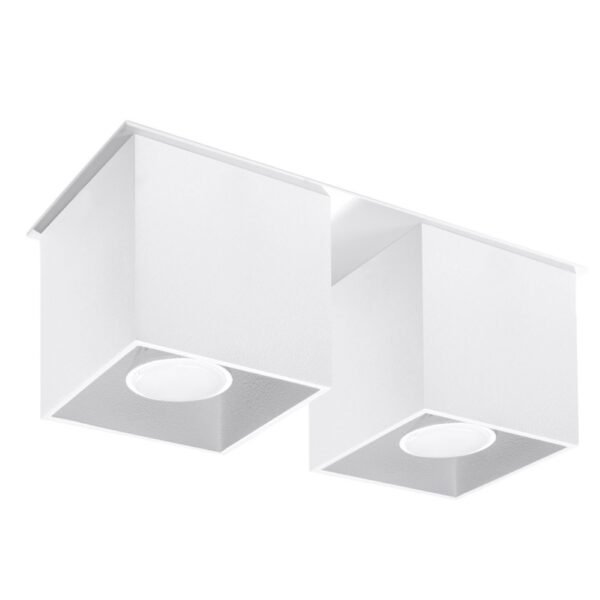 Ceiling Lamp Quad 2 White