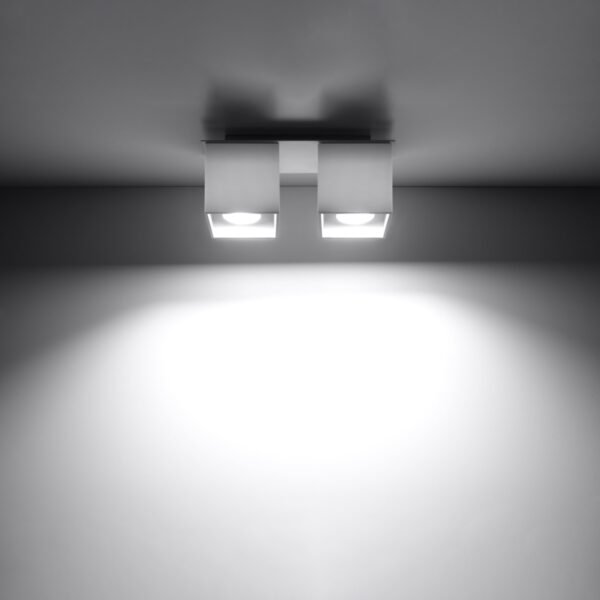 Ceiling Lamp Quad 2 White - Image 3