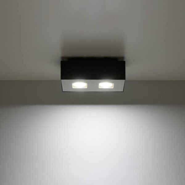 Ceiling Lamp Mono 2 Black - Image 3