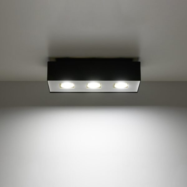 Ceiling Lamp Mono 3 Black - Image 3