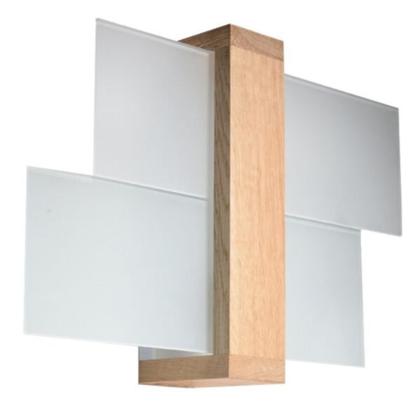 Wall Lamp Feniks 1 Natural Wood