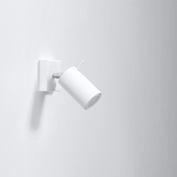 Wall Lamp Ring White - Image 2