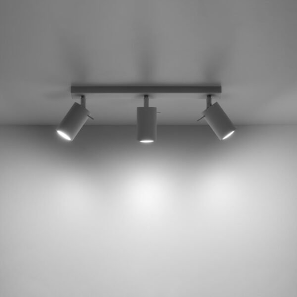Ceiling Lamp Ring 3 White - Image 3