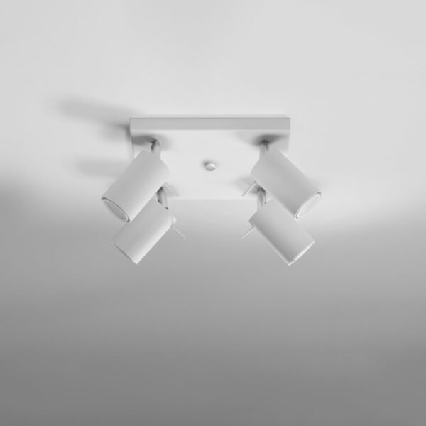Ceiling Lamp Ring 4 White - Image 2