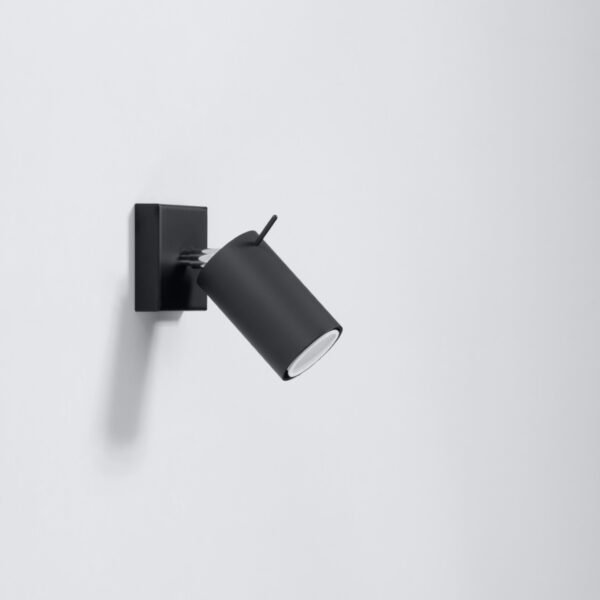 Wall Lamp Ring Black - Image 2