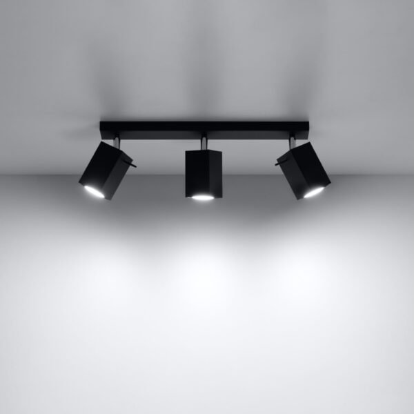 Ceiling Lamp Merida 3 Black - Image 3