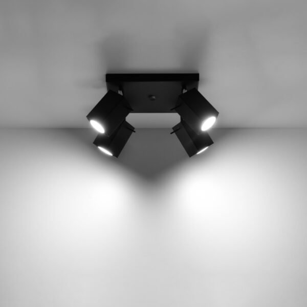 Ceiling Lamp Merida 4 Black - Image 3
