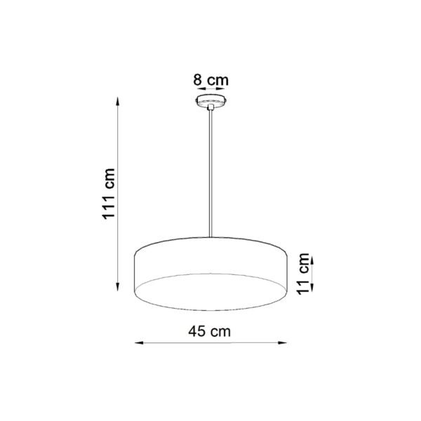 Pendant Lamp Arena 45 Black - Image 4