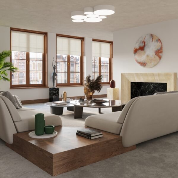 Pendant Lamp Arena 45 White - Image 6