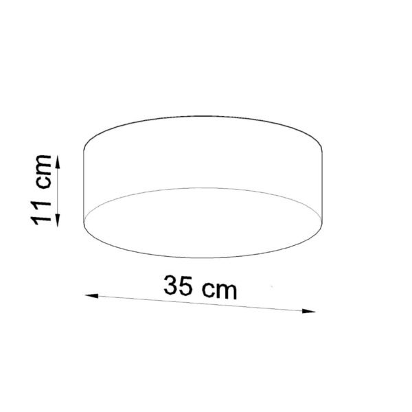 Ceiling Lamp Arena 35 Grey - Image 4