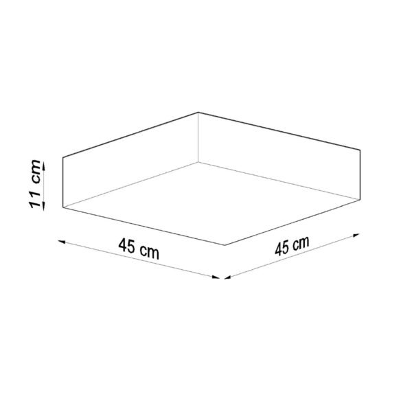 Ceiling Lamp Horus 45 Black - Image 4