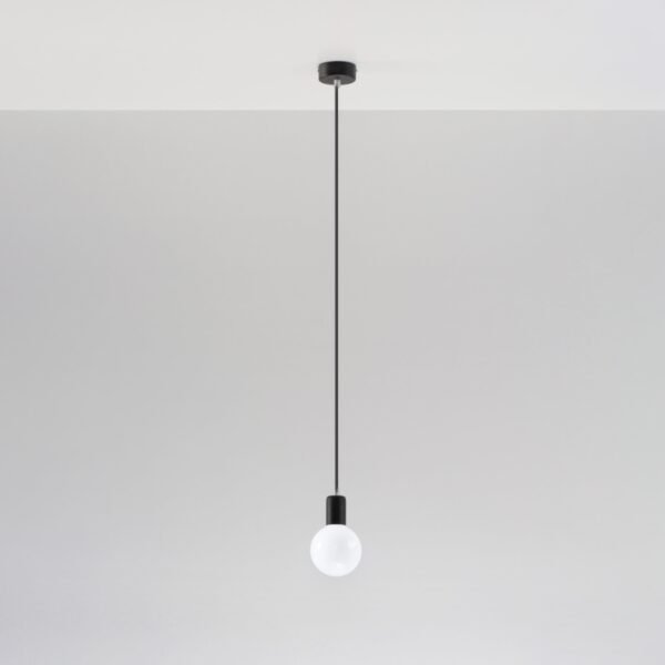 Pendant Lamp Edison Black - Image 2
