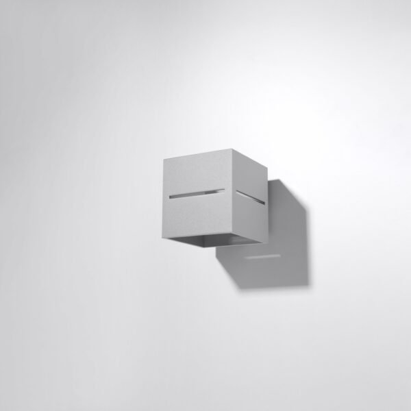Wall Lamp Lobo Grey Single Wall Lights Modern Designer Lights