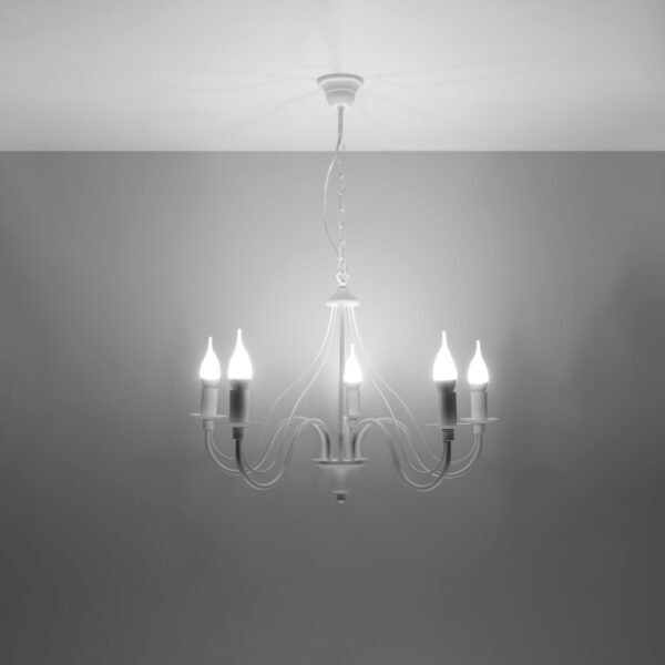Chandelier Minerwa 5 White - Image 3