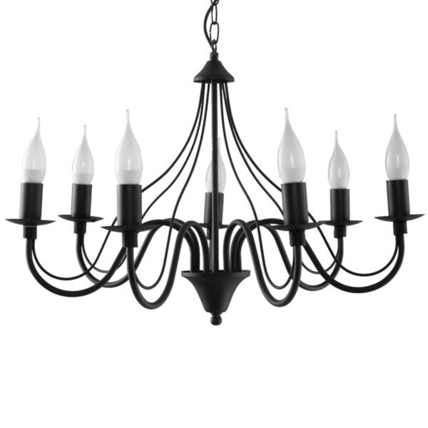 Chandelier Minerwa 7 Black