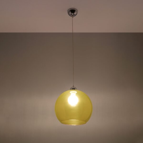 Pendant Lamp Ball Yellow - Image 3