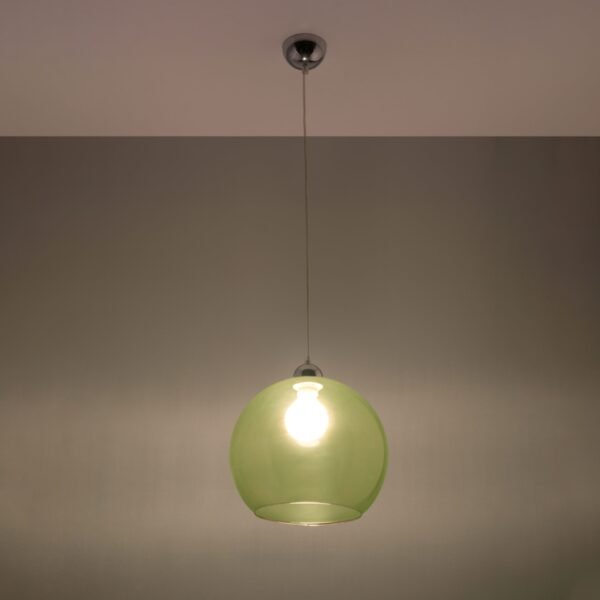 Pendant Lamp Ball Green - Image 3