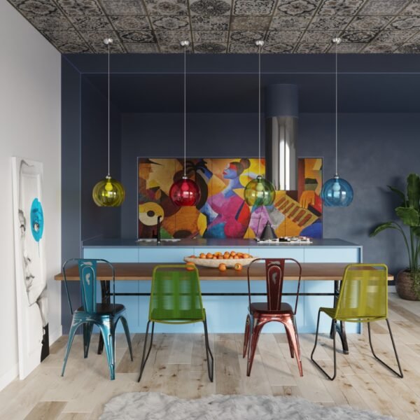 Pendant Lamp Ball White - Image 6