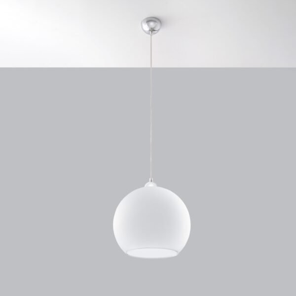 Pendant Lamp Ball White - Image 2
