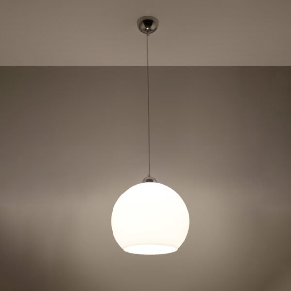 Pendant Lamp Ball White - Image 3