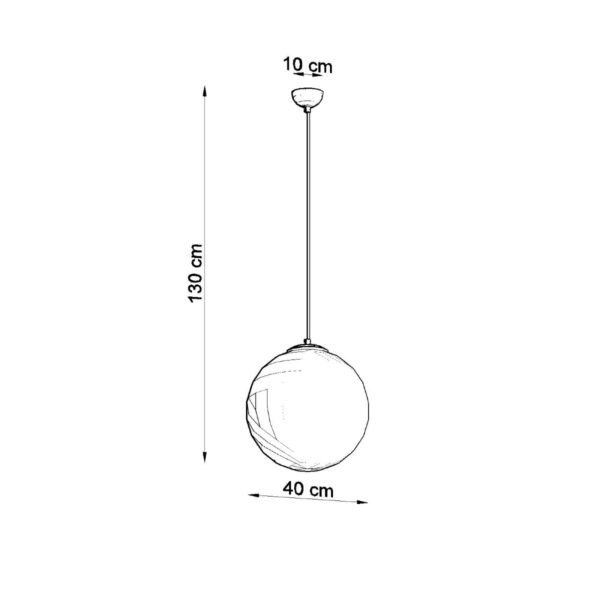 Pendant Lamp Ugo 40 - Image 4