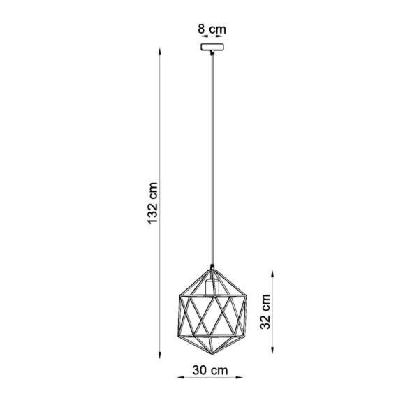 Pendant Lamp Gaspare Black - Image 4