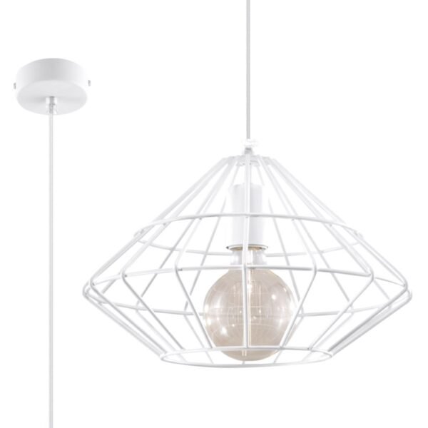 Pendant Lamp Umberto White