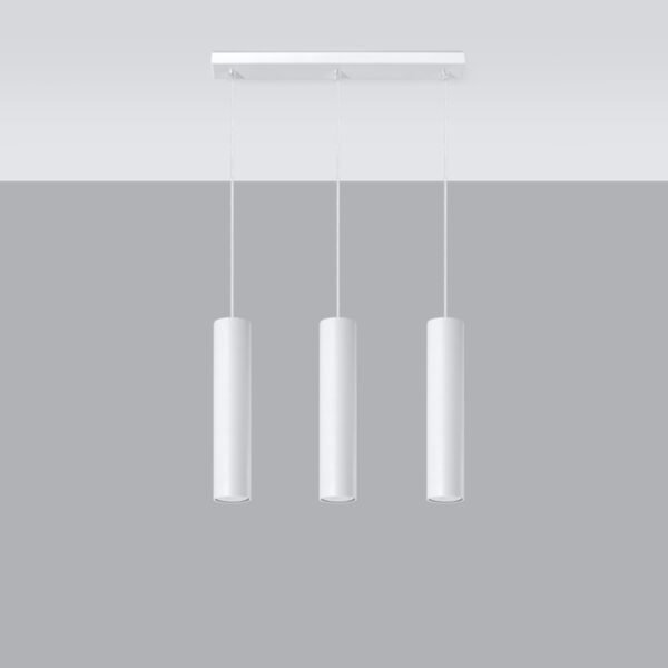 Pendant Lamp Lagos 3l White - Image 2