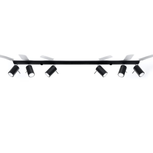 Ceiling Lamp Ring 6l Black - Image 3