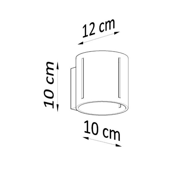 Wall Lamp Inez Black - Image 6