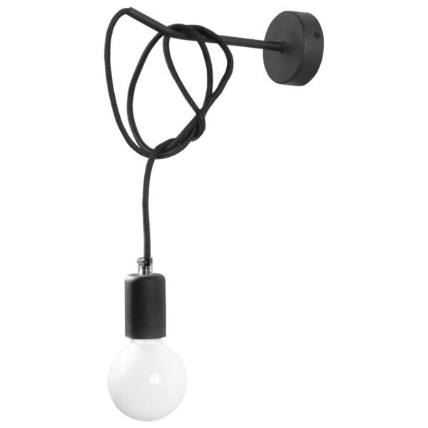 Wall Lamp Edison Black