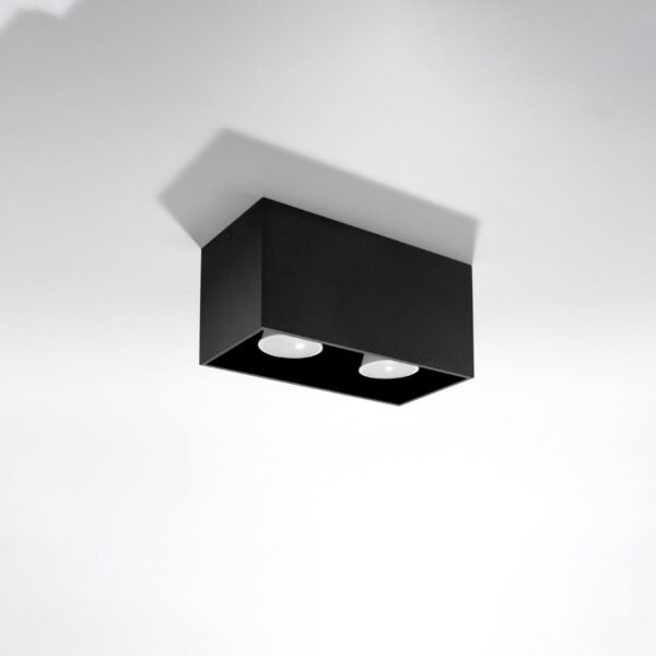 Ceiling Lamp Quad Black - Image 2