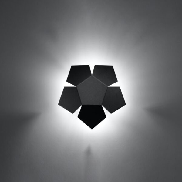 Wall Lamp Penta Black - Image 3