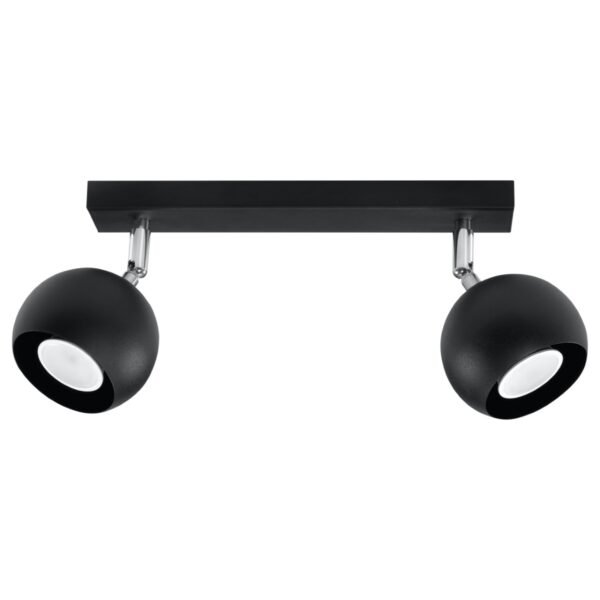 Ceiling Lamp Oculare 2 Black