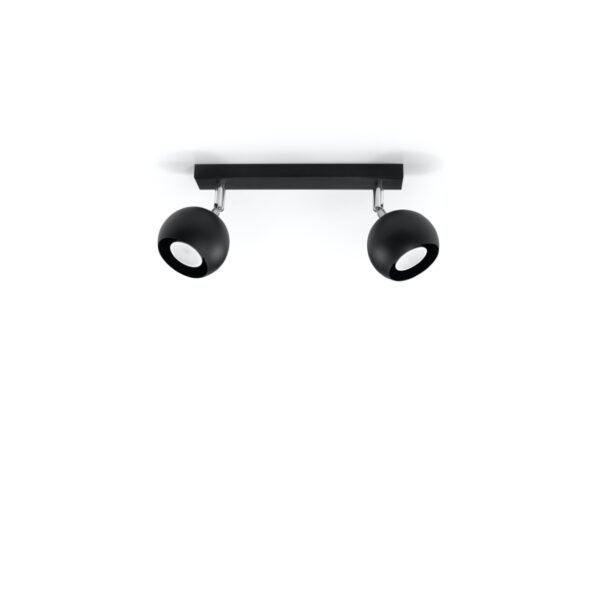 Ceiling Lamp Oculare 2 Black - Image 2